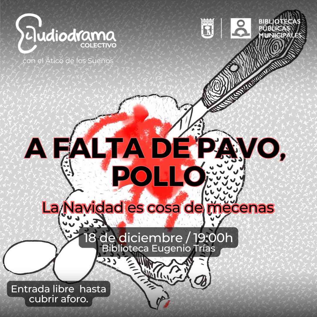 A falta de pavo, pollo