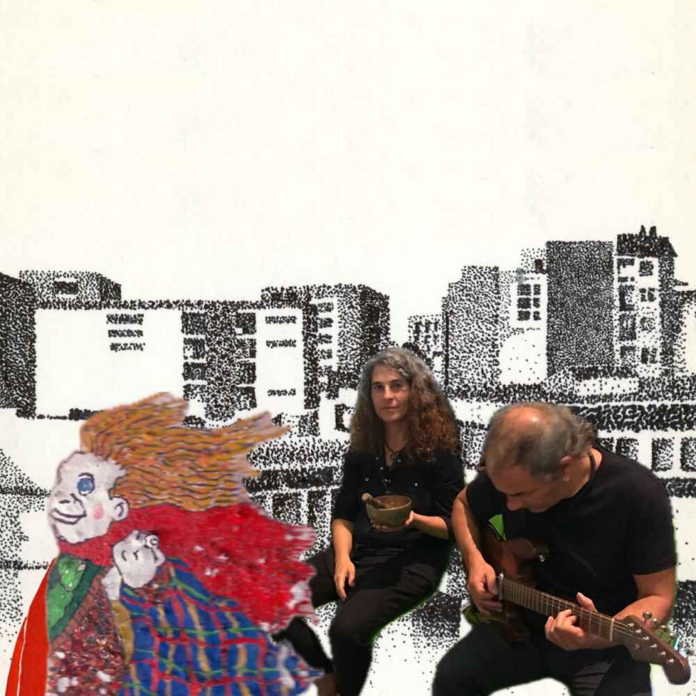 El astronauta de la gran ciudad. Grupo.